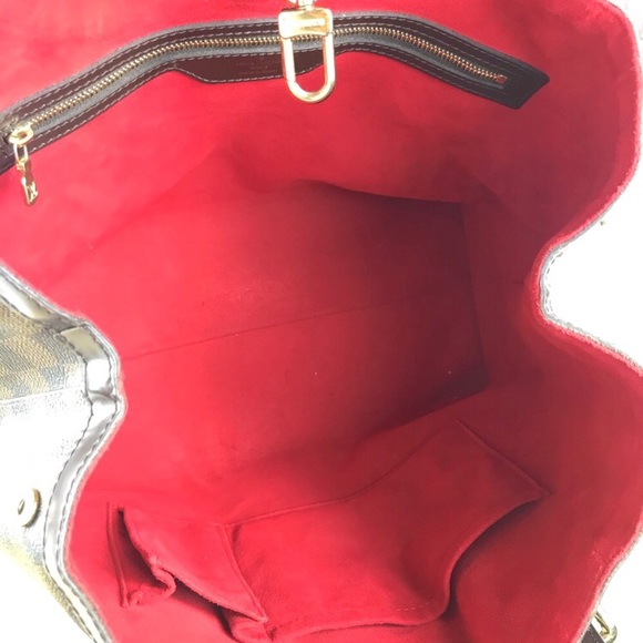 Final price!❤️large checkered❤️ tote louis vuitton - Picture 9 of 12